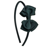 Diadema lacito mariposa verde