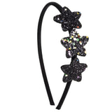 Diadema Glitter Star Negra