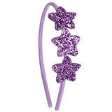 Diadema Glitter Star Morada