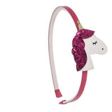 Diadema unicornio glitter fucsia