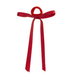 Coletero con lazo rojo