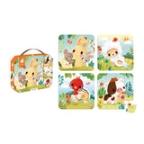 Puzzles Evolutivos de los Animales de la Granja