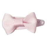 Clip lacito mini rosa pastel