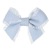 Clip lacito azul pastel