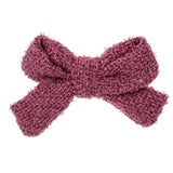 Lazo borreguito glitter Fucsia