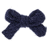 Lazo borreguito glitter Azul