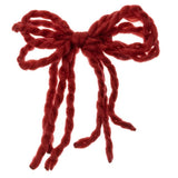 Lazada con clip rojo