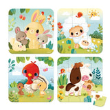 Puzzles Evolutivos de los Animales de la Granja