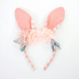 Diadema de Conejita con Flores