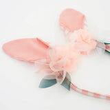 Diadema de Conejita con Flores