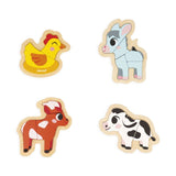 4 Puzzles Evolutivos Granja