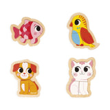 4 Puzzles Evolutivos Animales de Compañía