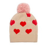 Gorro Corazones