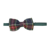 Pajarita escocesa verde