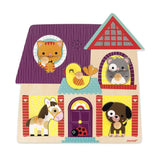 Puzzle Encajable Musical "Mis Amiguitos los Animales"