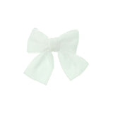 Clip mini lazo blanco