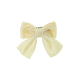 Clip mini lazo beige