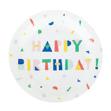 Platos de papel - Happy Birthday