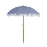 Sombrilla rayas azul Marion 180cm