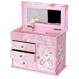 Joyero Musical Rosa Ballet