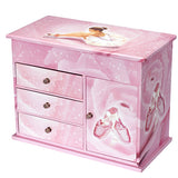 Joyero Musical Rosa Ballet