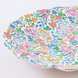 Platos Grandes Reutilizables Liberty Garden Party (Pack de 6)