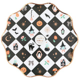 Platos Grandes Halloween Patchwork (x8)