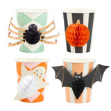 Vasos 3D Personajes de Halloween (x8)