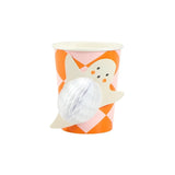 Vasos 3D Personajes de Halloween (x8)