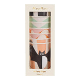 Vasos 3D Personajes de Halloween (x8)