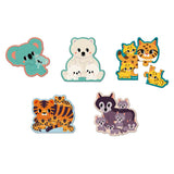5 Puzzles Evolutivos Animales