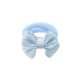 Coletero mini lazo azul pastel