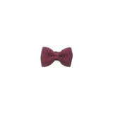 Velcro lacito burdeos