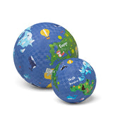 Pelota de Caucho Natural Mundo 13 cm