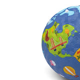Pelota de Caucho Natural Mundo 13 cm