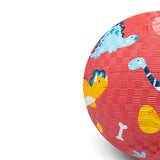 Pelota de Caucho Natural Dinos 13 cm