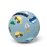 Pelota de Caucho Natural Coches 13 cm