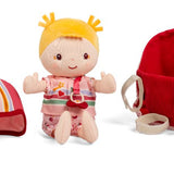 Lena Muñeca y Asiento de Bicicleta