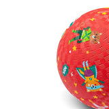 Pelota de Caucho Natural Superhéroes 13 cm