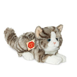 Peluche Gato Rayas Gris Hermann