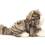Peluche Gato Rayas Gris Hermann
