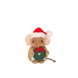Christmas Mouse con Corona Navidad