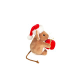 Christmas Mouse with Gift Hermann