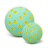 Pelota de Caucho Natural  Smileys 13 cm