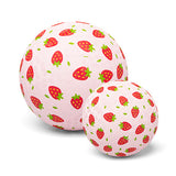 Pelota de Caucho Natural Fresas 13 cm
