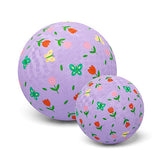 Pelota de Caucho Natural Mariposas 13 cm