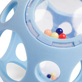 Pelota Sonajero Sensorial Azul