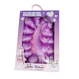 Trenza de Pelo Rock Star, Morada