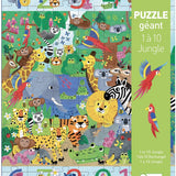 Puzzle Gigante 1 a 10 Jungla