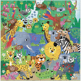 Puzzle Gigante 1 a 10 Jungla